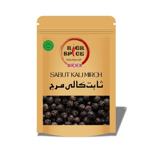 Whole Black Pepper - 100% Natural