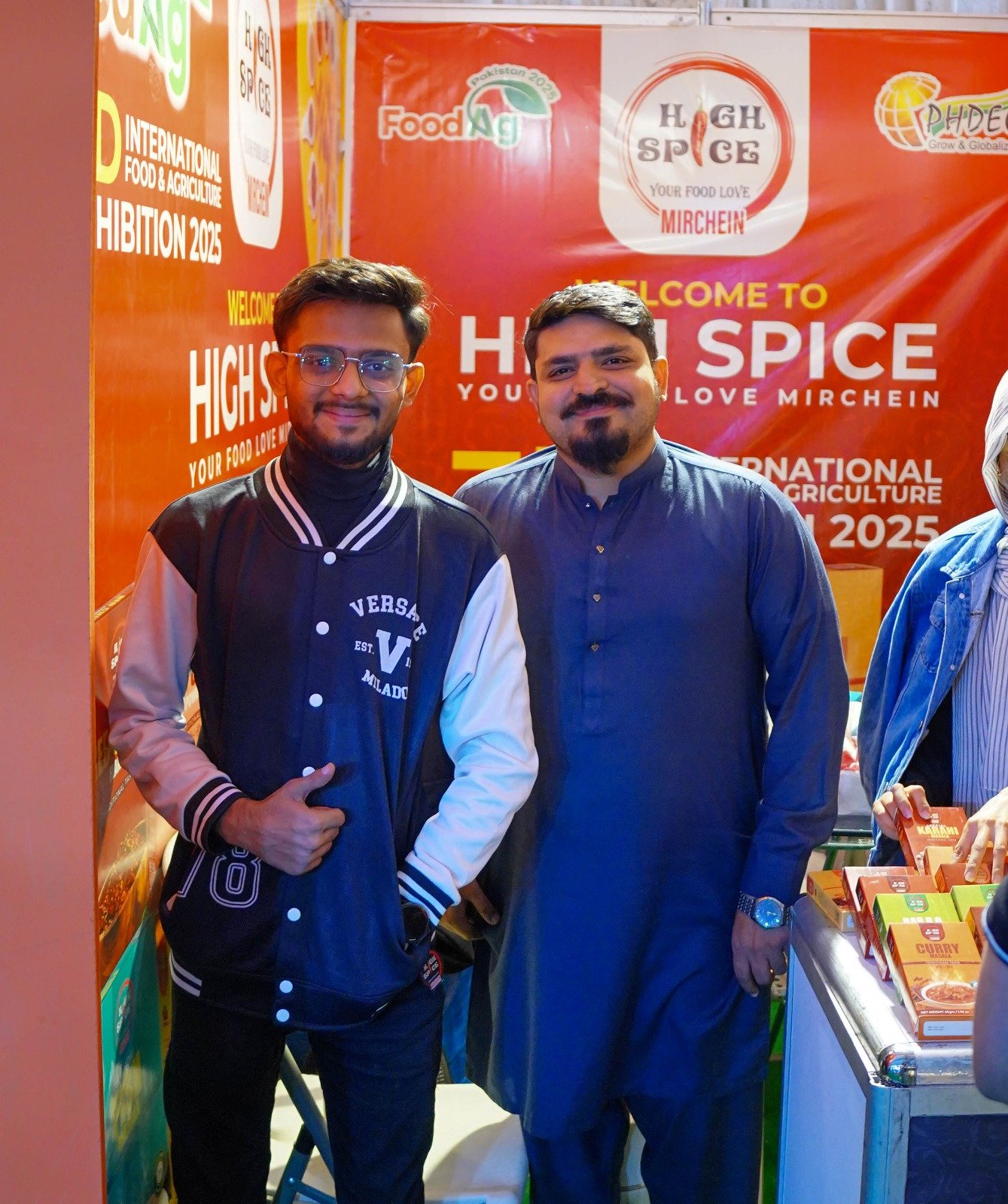 Sir Adnan Sorathia with CEO & CMO High Spice